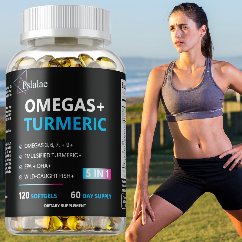 Omegas+ Turmeric Capsules - In - Turmeric Curcumin Capsule ulasan dan harga
