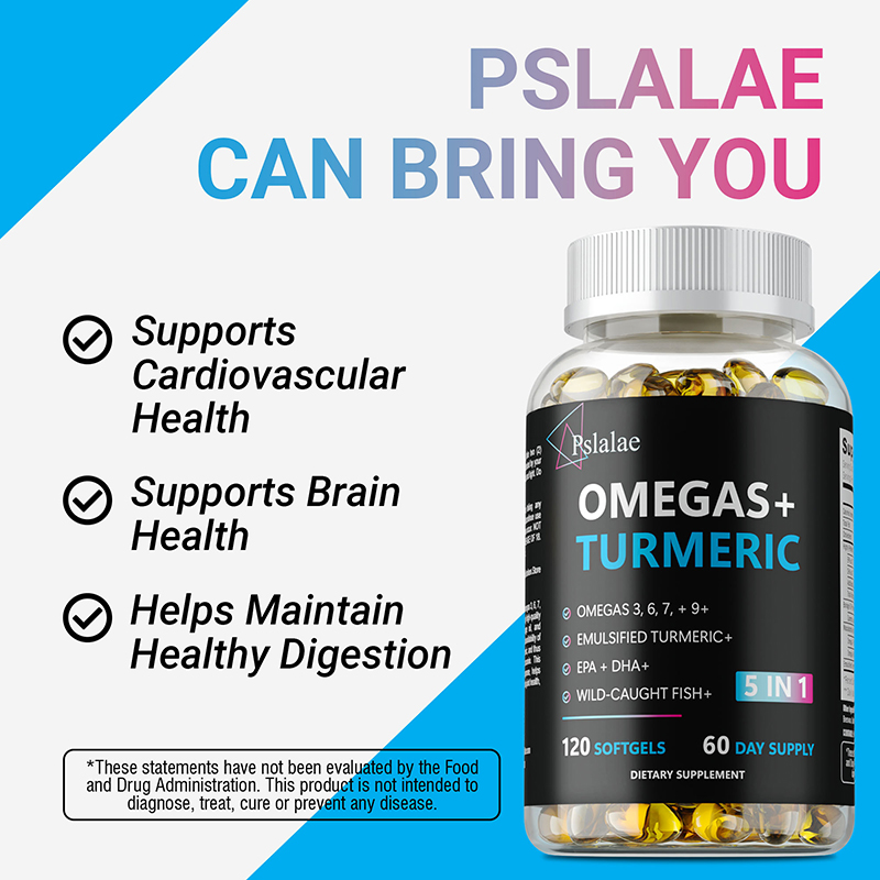 Omegas+ Turmeric Capsules - In - Turmeric Curcumin Capsule ulasan dan harga