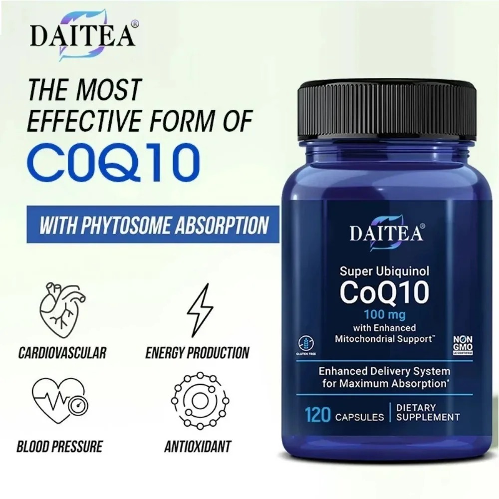 Ubiquinol 100mg CoQ10, Heart H - Coq10 Ubiquinol Softgel ulasan dan harga