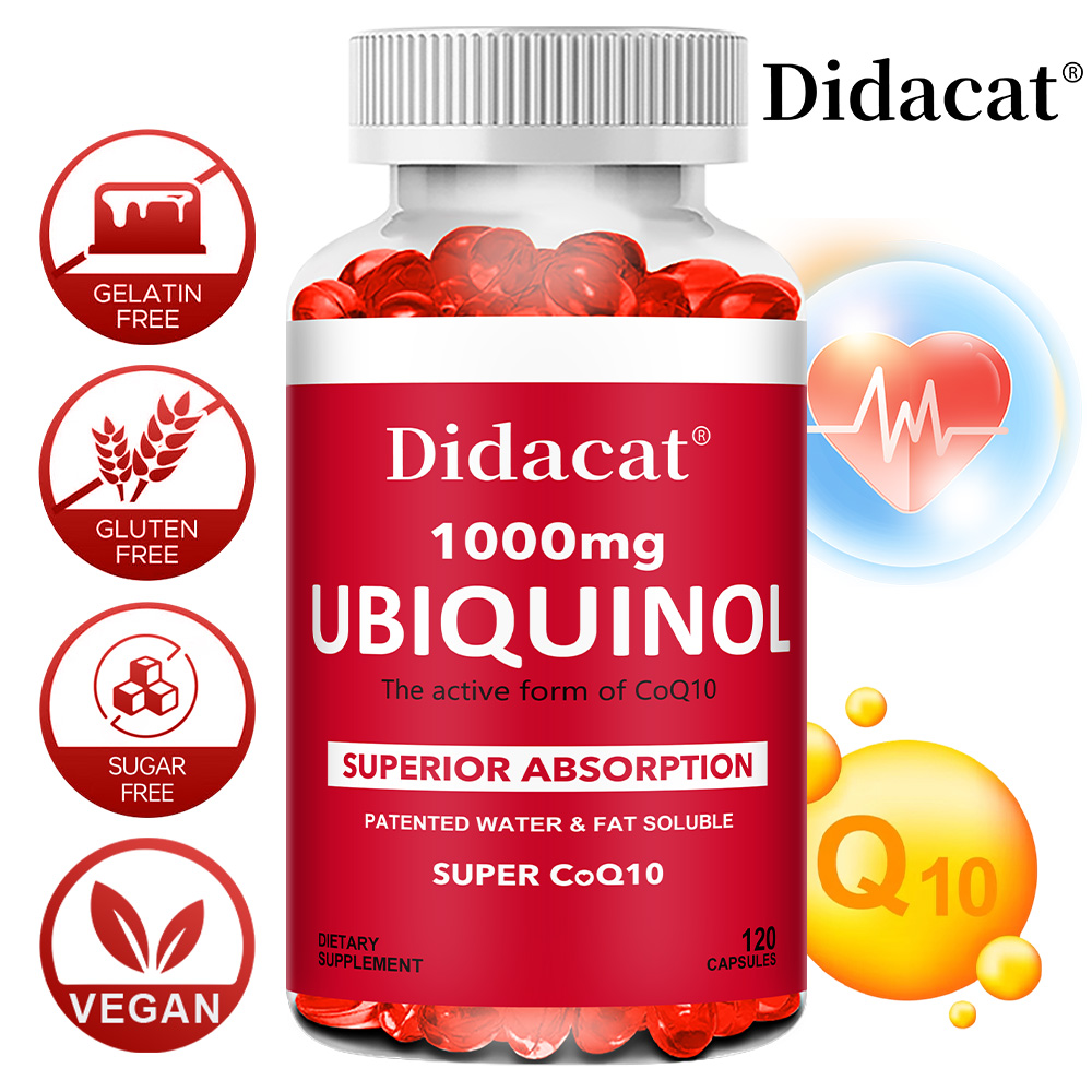 Ubiquinol CoQ10 Vegetable Soft - Coq10 Ubiquinol Softgel ulasan dan harga