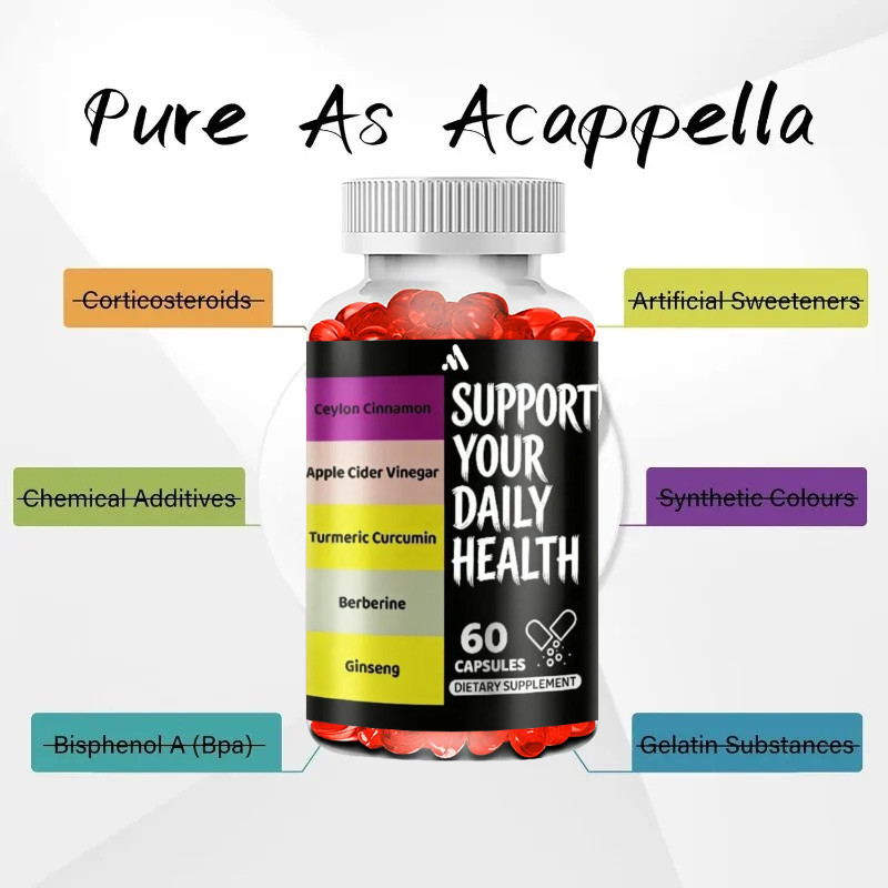 Apple Cider Vinegar Capsules C - Turmeric Curcumin Capsule ulasan dan harga
