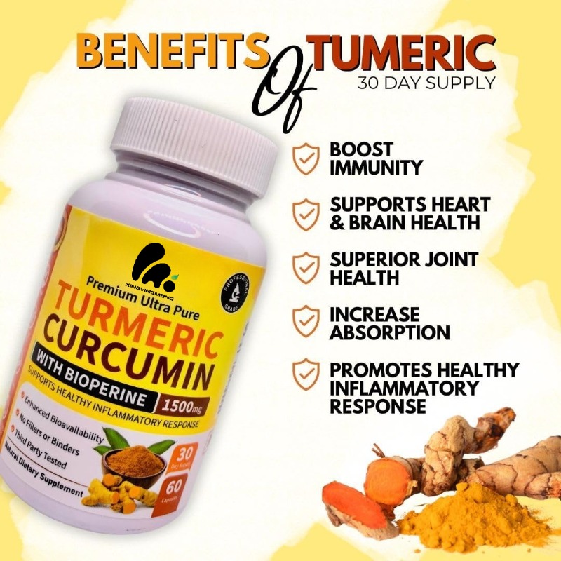 Turmeric Curcumin and Bioperin - Turmeric Curcumin Capsule ulasan dan harga